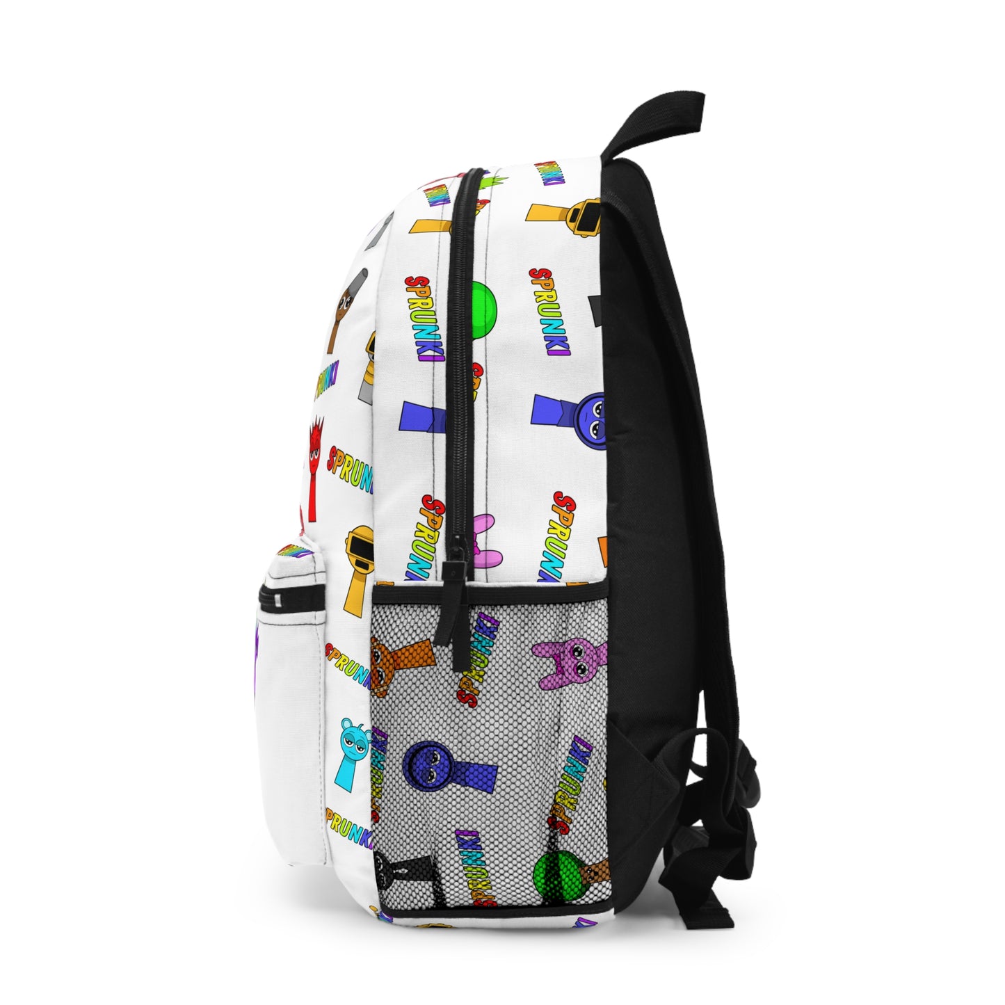 Colorful Sprunki Personalized Backpack for Kids - Fun & Playful School Bag