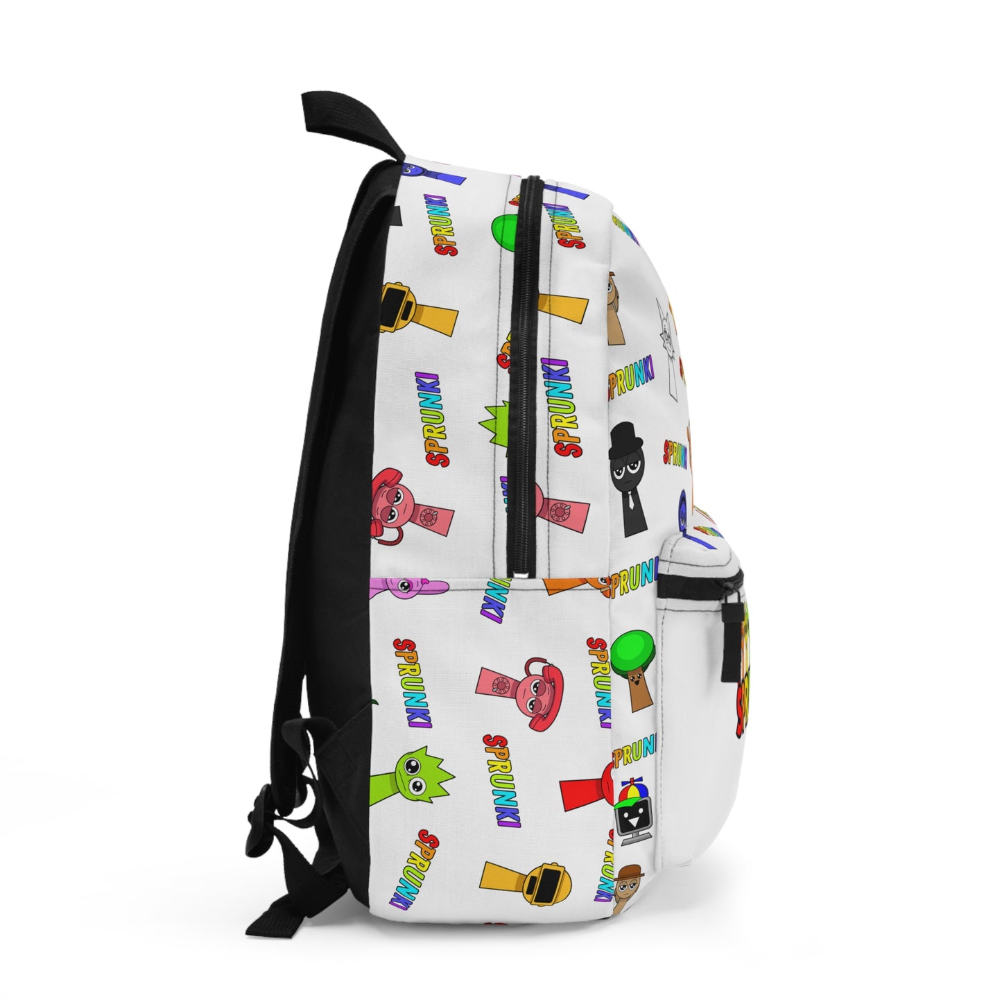 Colorful Sprunki Personalized Backpack for Kids - Fun & Playful School Bag