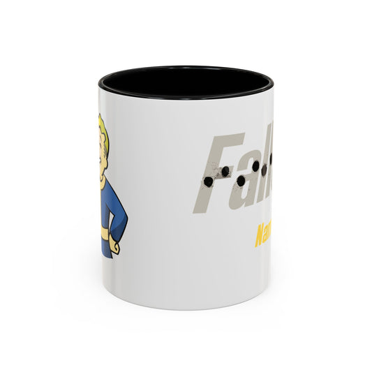 Personalized Fallout Coffee Mug - Custom Name Accent Mug for Gaming Fans