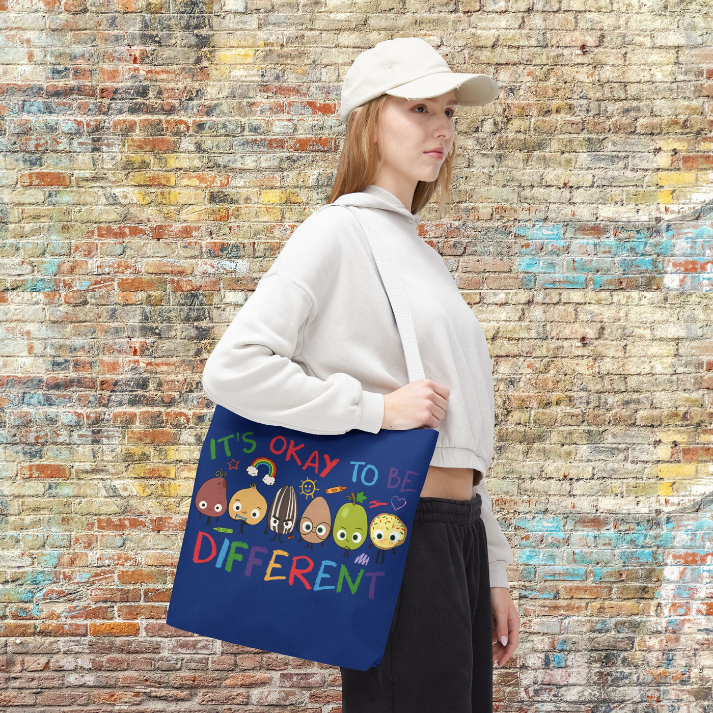 "It's Okay to Be Different" Tote Bag