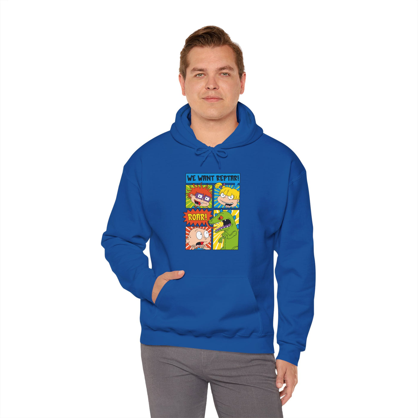 Vintage Style Rug Rats Adult Hoodie
