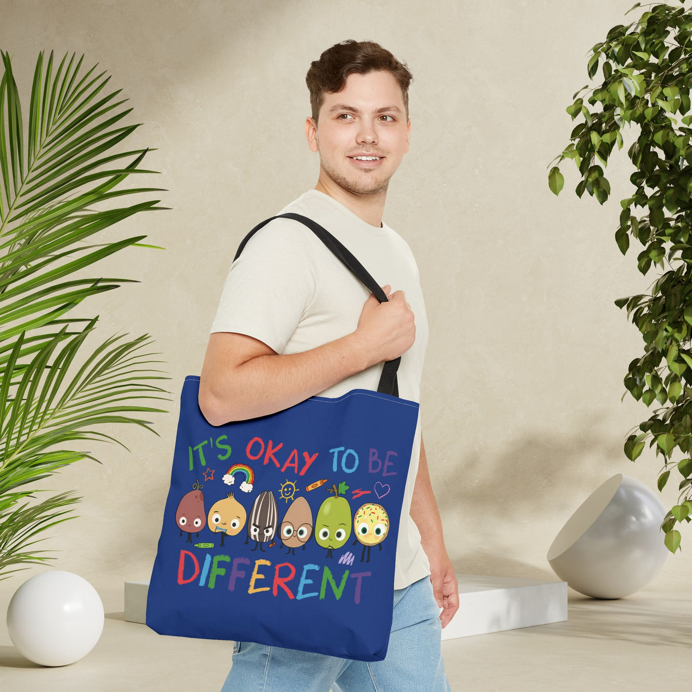 "It's Okay to Be Different" Tote Bag