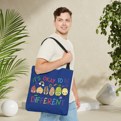 "It's Okay to Be Different" Tote Bag