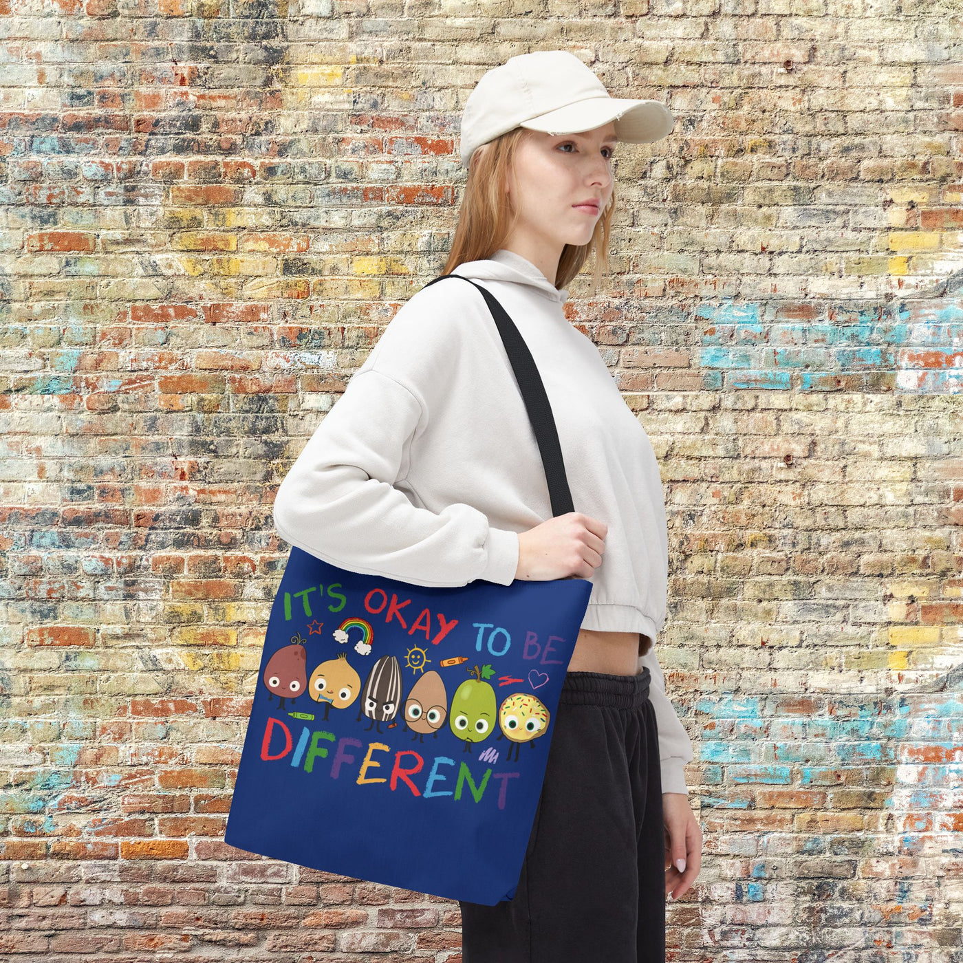 "It's Okay to Be Different" Tote Bag