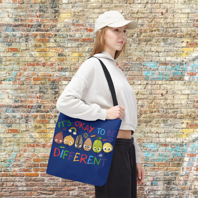 "It's Okay to Be Different" Tote Bag