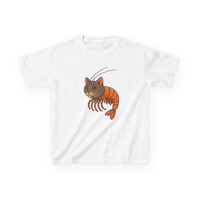 Italian Brainrot Cat Shrimp Shirt – Surreal Meme-Core Chaos Tee