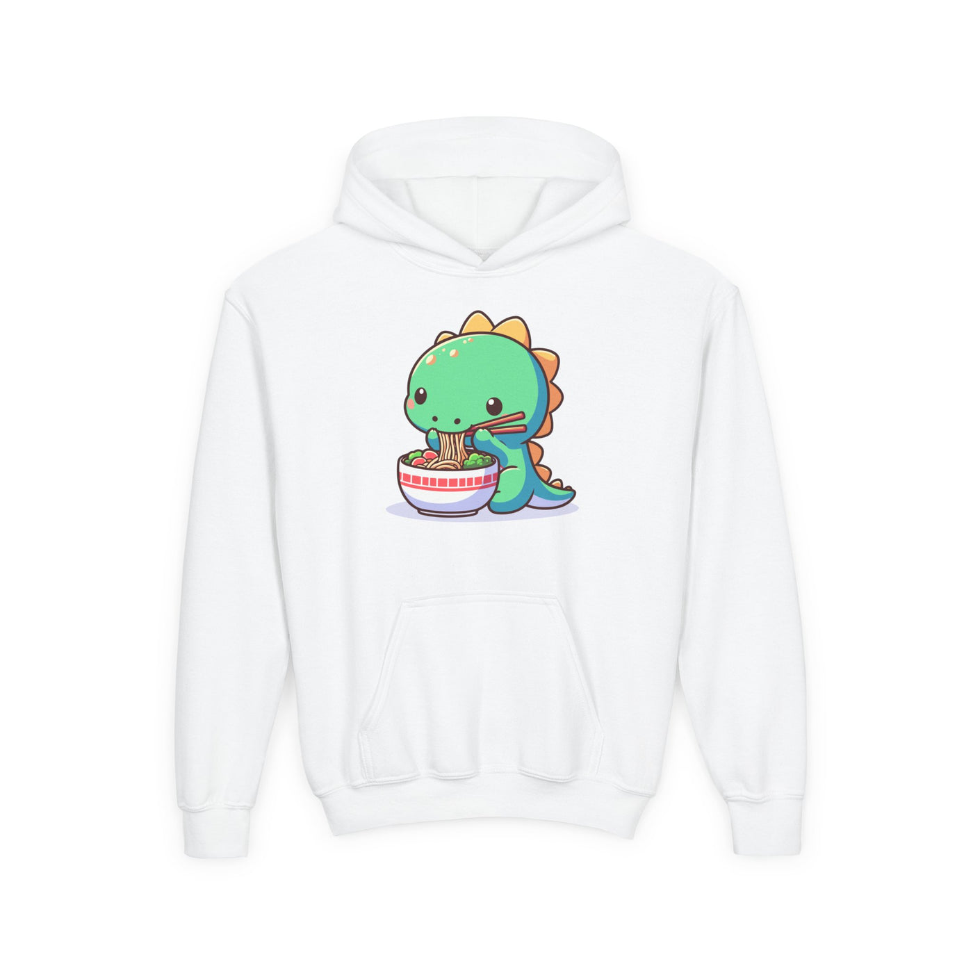 Ramen Rex Sweatshirt – Dino & Noodles Graphic Pullover for Kids