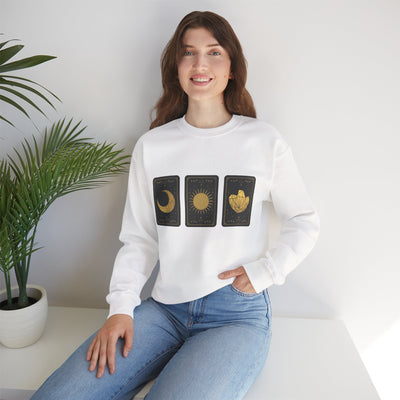 Tarot Card Design Unisex Crewneck Sweatshirt