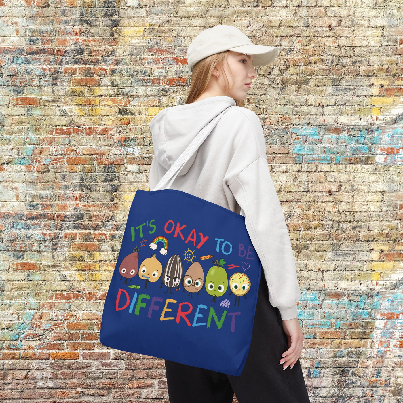 "It's Okay to Be Different" Tote Bag