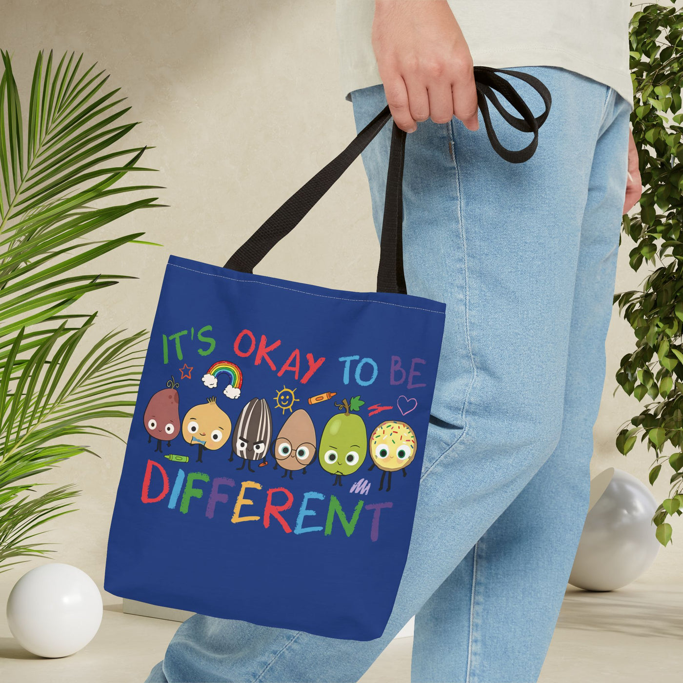 "It's Okay to Be Different" Tote Bag