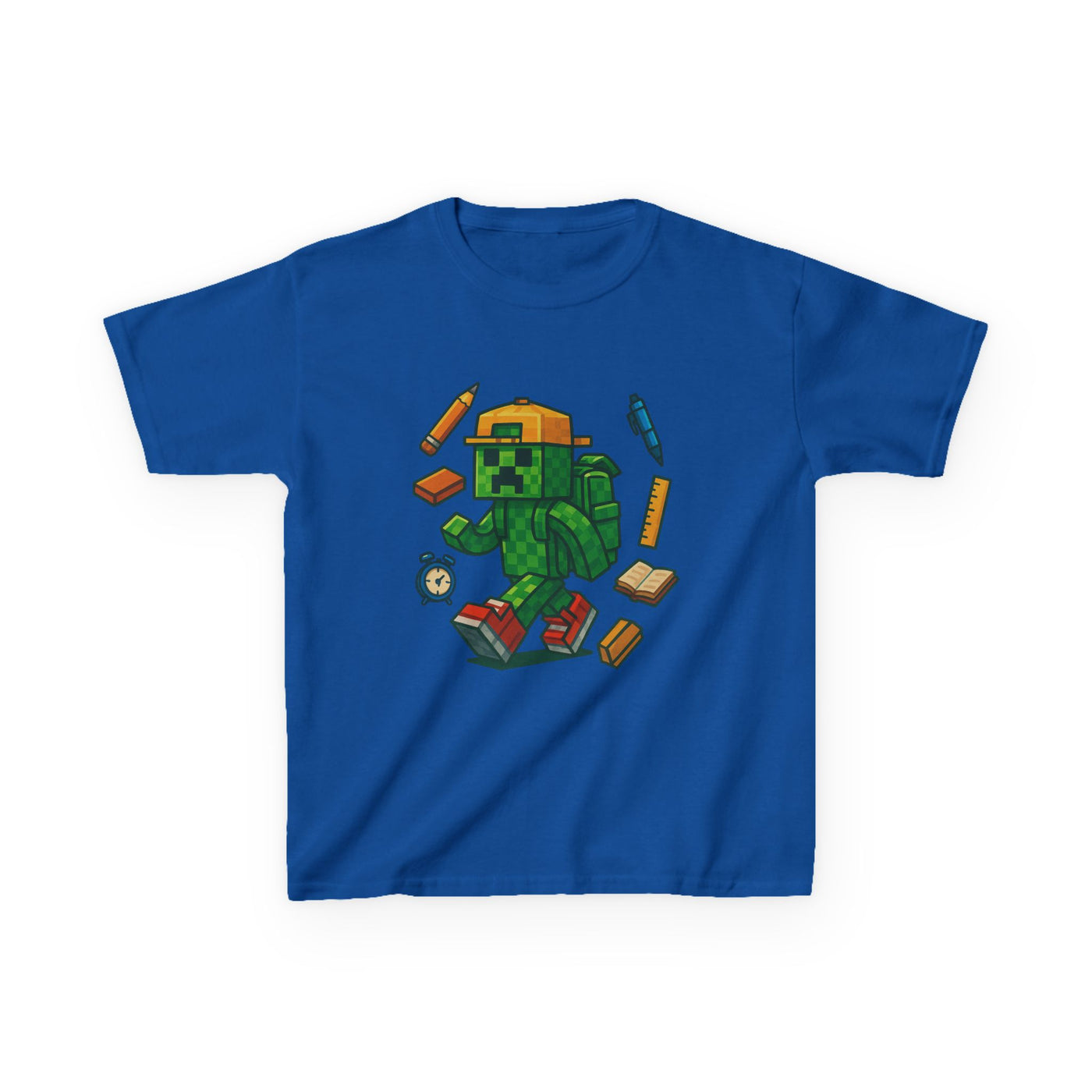 Minecraft-Inspired Back to School Shirt – Fun Gamer Tee for Kids