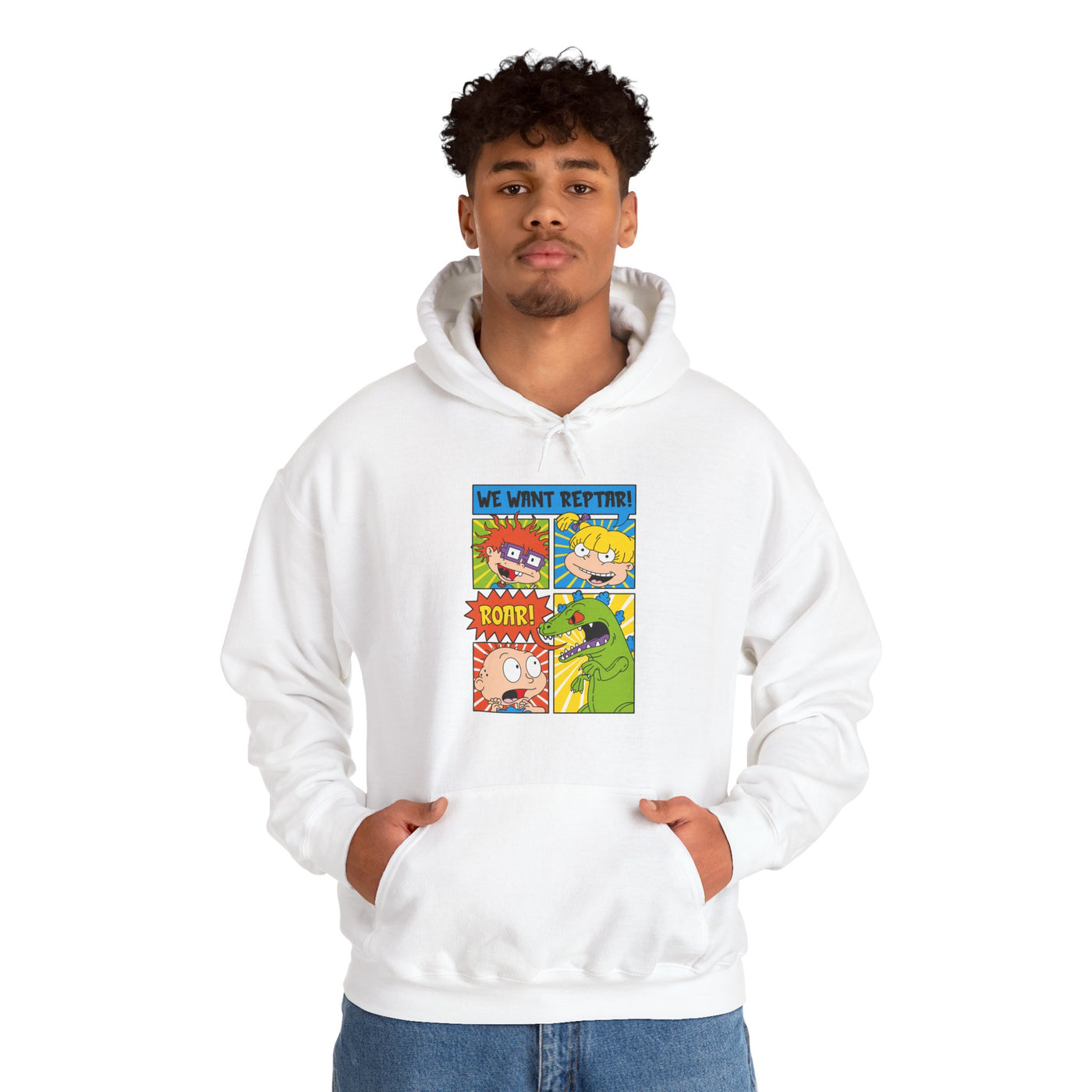 Vintage Style Rug Rats Adult Hoodie