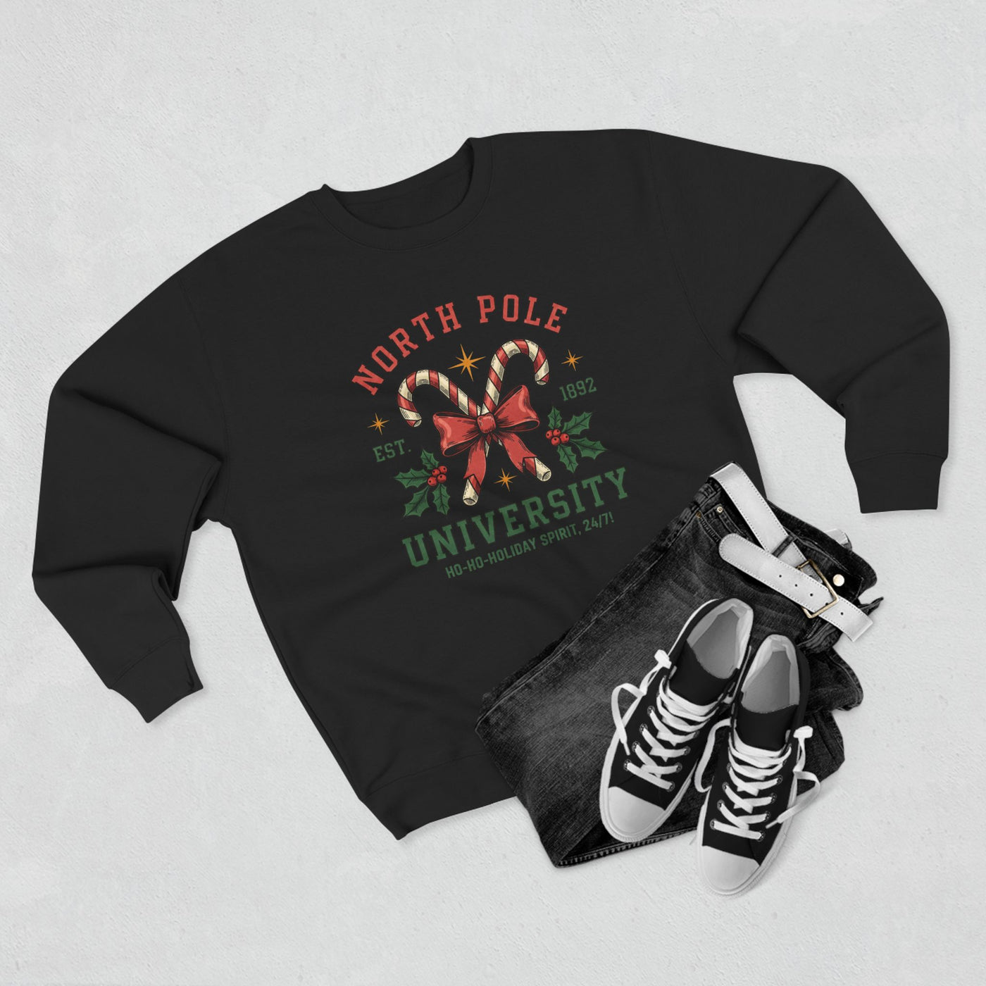 North Pole University Holiday Sweatshirt
