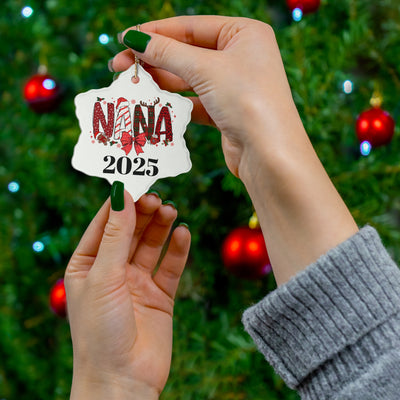 Nana 2025 Ceramic Ornament