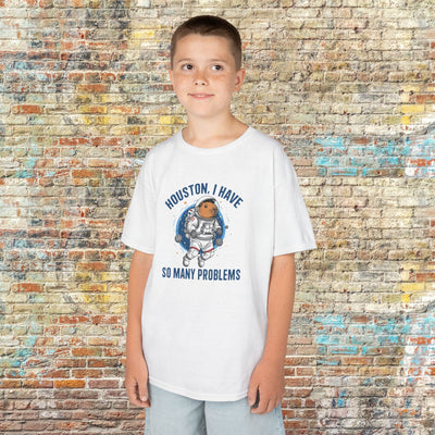 Kids Astronaut Tee - "Houston, I Have So Many Problems"