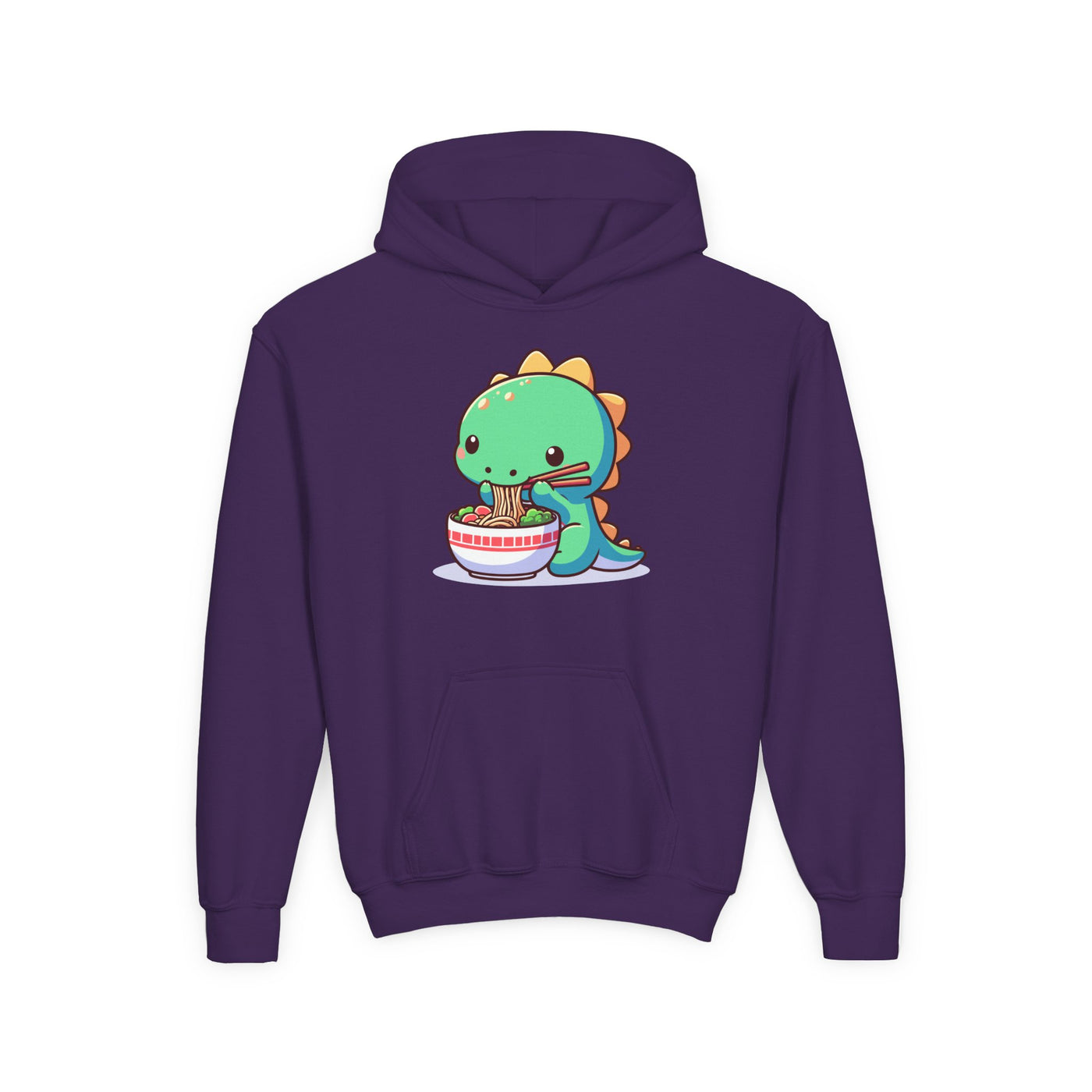 Ramen Rex Sweatshirt – Dino & Noodles Graphic Pullover for Kids