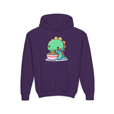 Ramen Rex Sweatshirt – Dino & Noodles Graphic Pullover for Kids