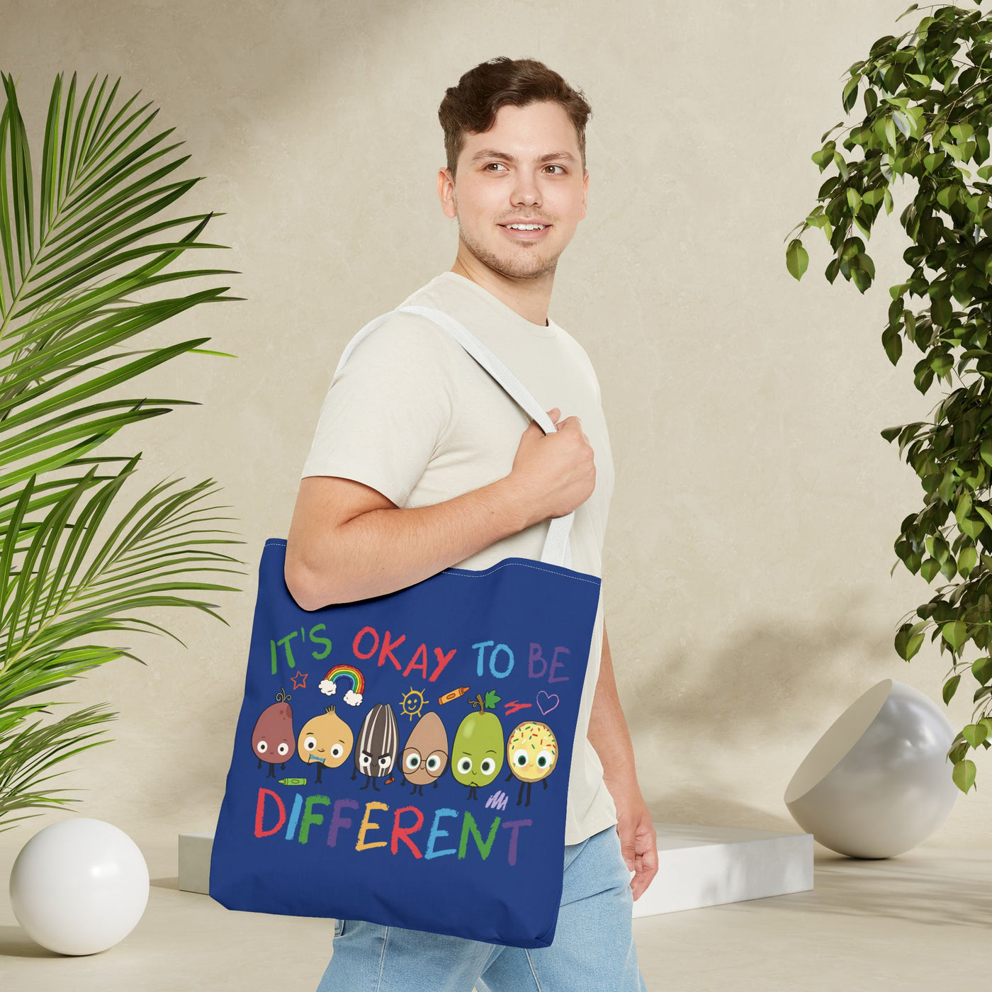 "It's Okay to Be Different" Tote Bag