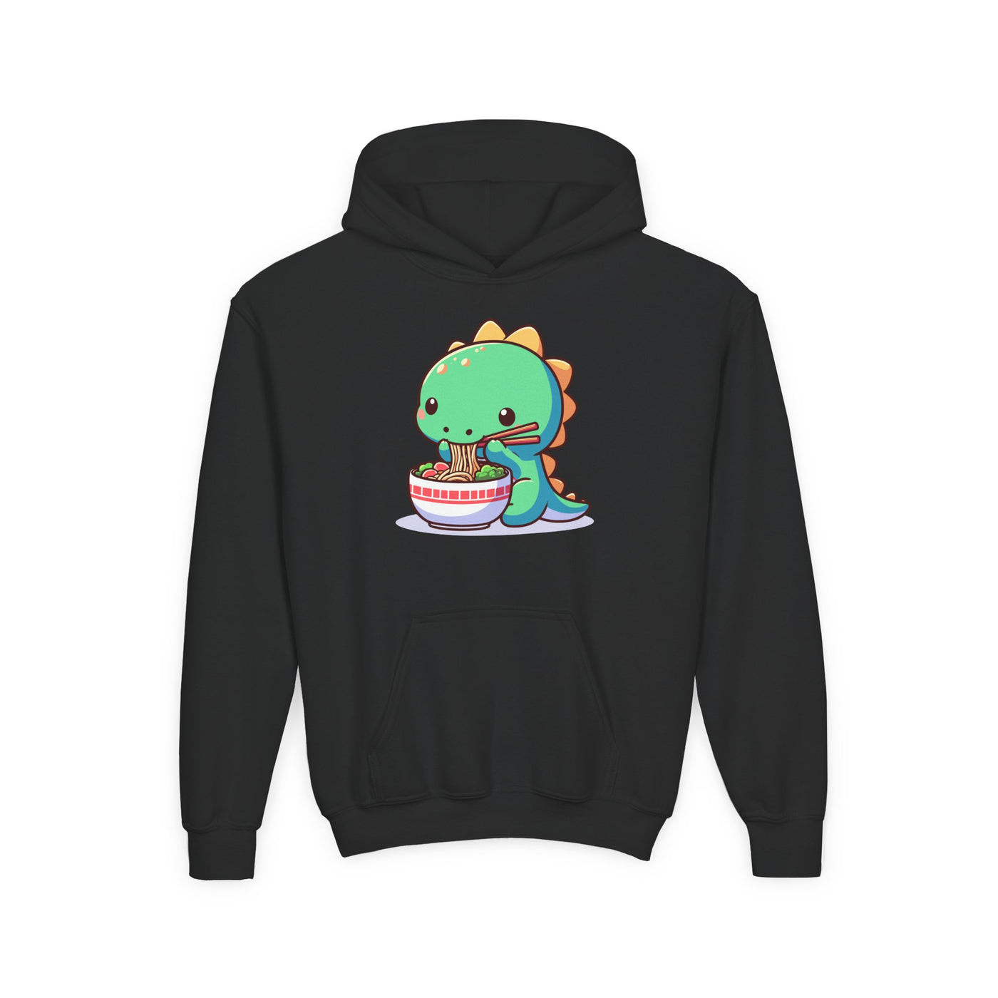 Ramen Rex Sweatshirt – Dino & Noodles Graphic Pullover for Kids