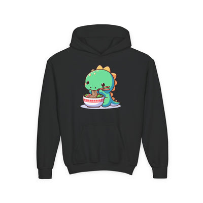 Ramen Rex Sweatshirt – Dino & Noodles Graphic Pullover for Kids