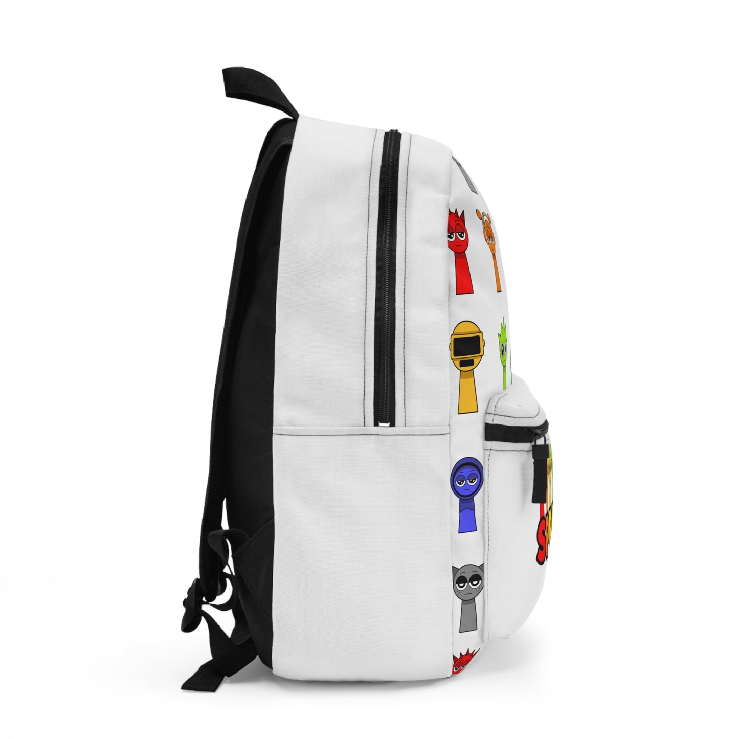 Personalized Sprunki Character Backpack - Fun & Colorful Kids' Bag for School & Adventures