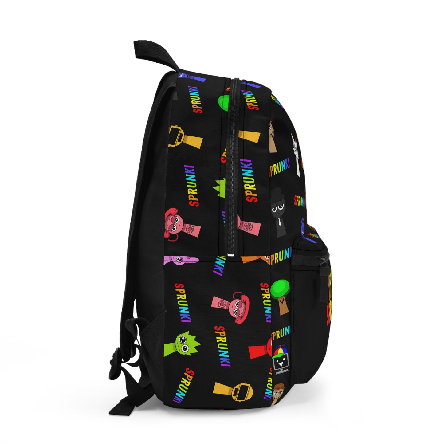 Colorful Sprunki Personalized Backpack for Kids - Fun & Playful School Bag