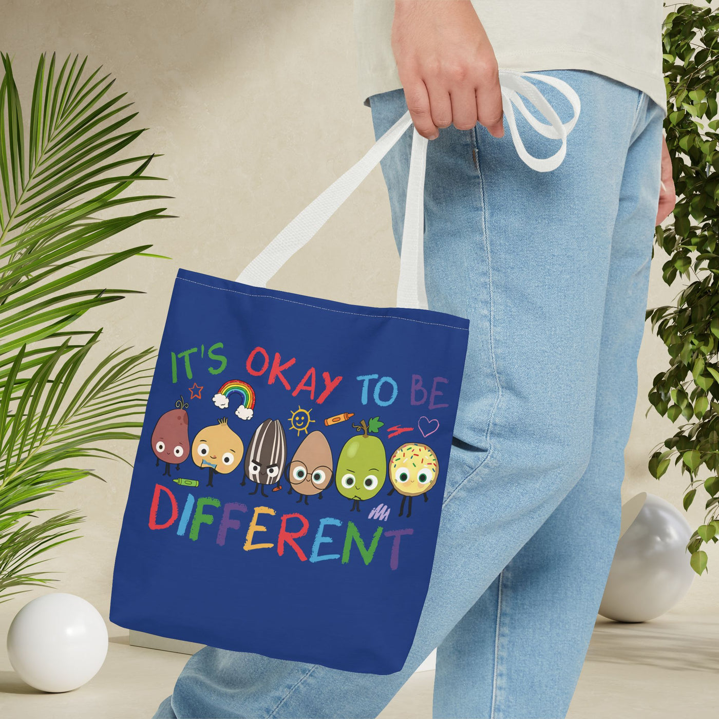 "It's Okay to Be Different" Tote Bag
