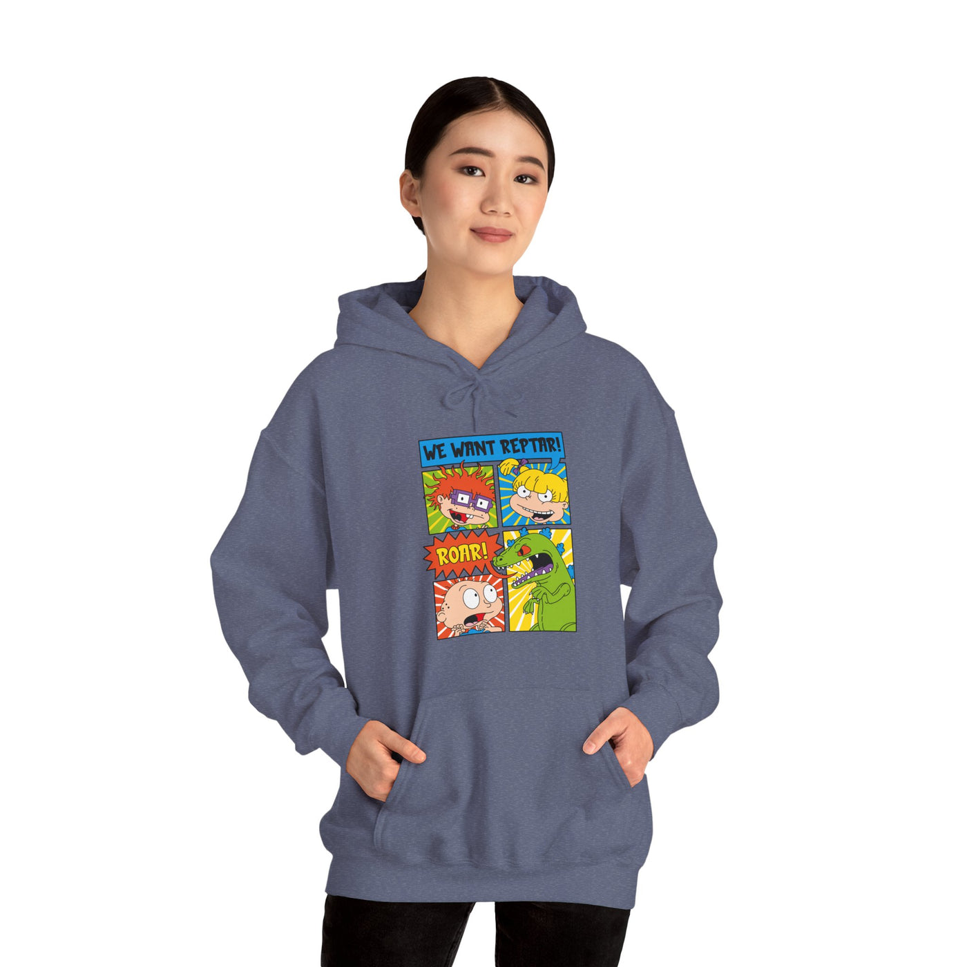 Vintage Style Rug Rats Adult Hoodie