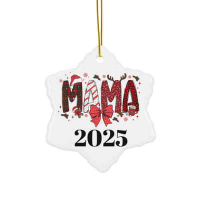 Mama 2025 Ceramic Ornament