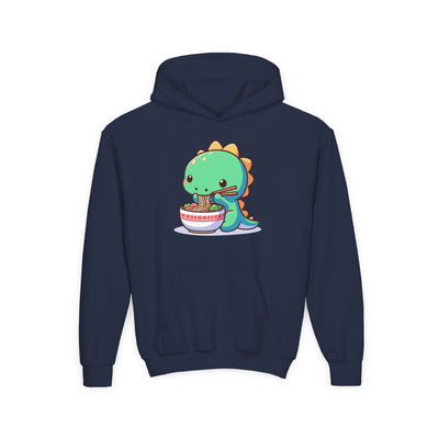 Ramen Rex Sweatshirt – Dino & Noodles Graphic Pullover for Kids