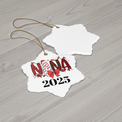 Nana 2025 Ceramic Ornament