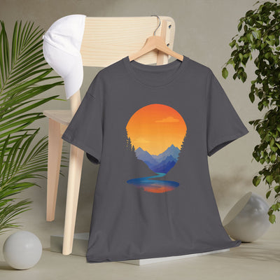 Sunset Mountain Lake T-Shirt