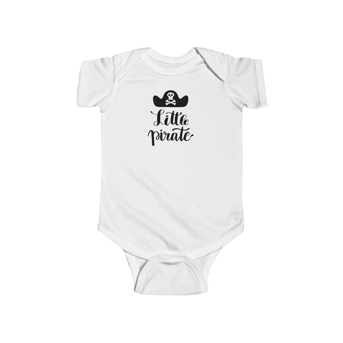Cute Pirate Baby Bodysuit - "Little Pirate" Infants' Clothing