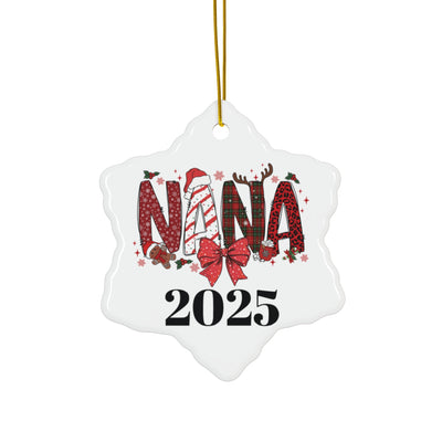 Nana 2025 Ceramic Ornament