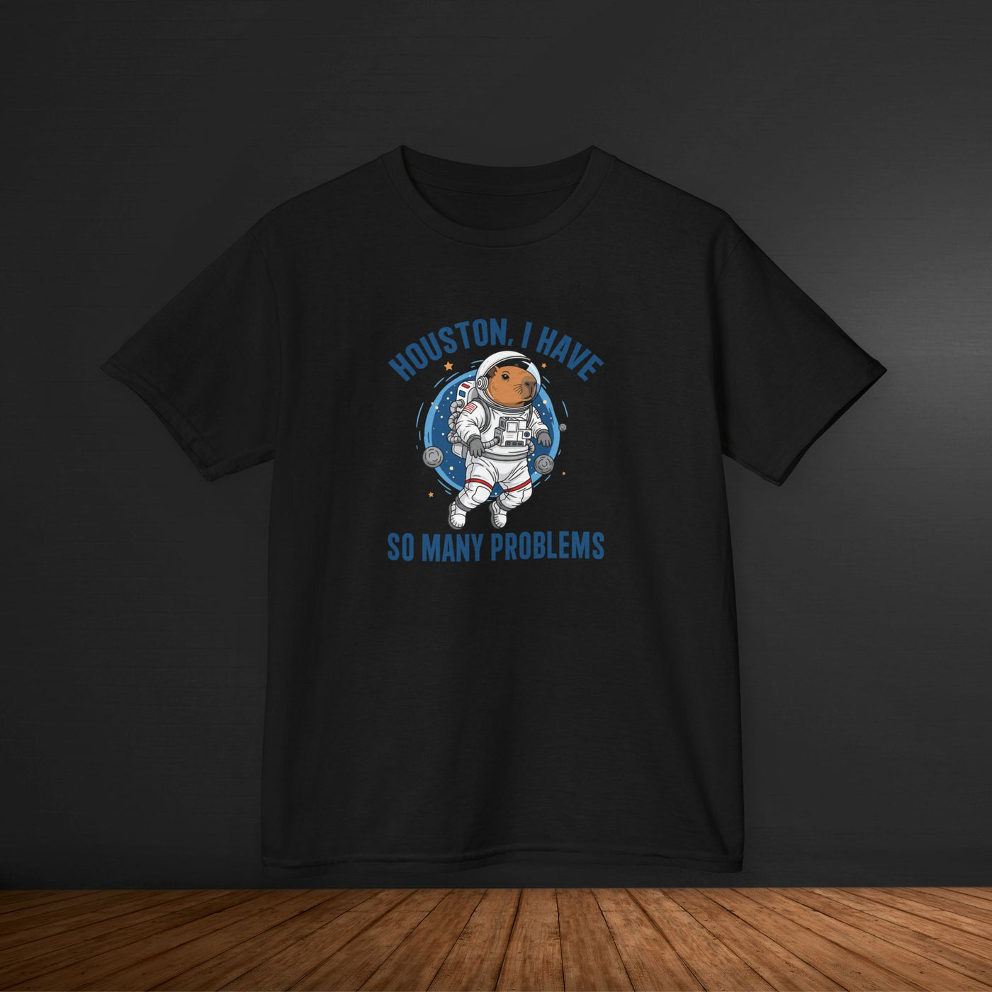 Kids Astronaut Tee - "Houston, I Have So Many Problems"